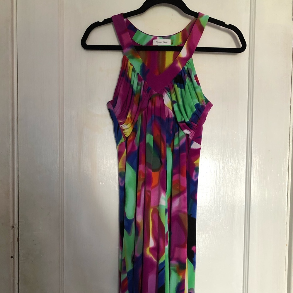 Calvin Klein Ruched Dress